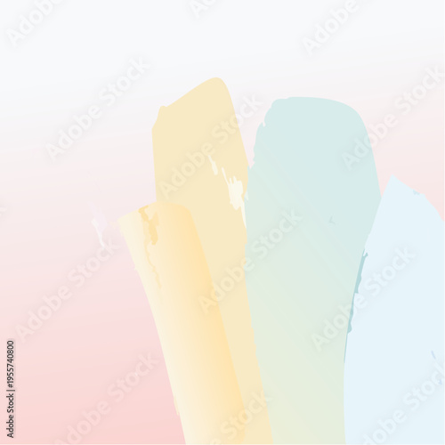 Künstlerischer Aquarell Hintergrund in Pastelltönen