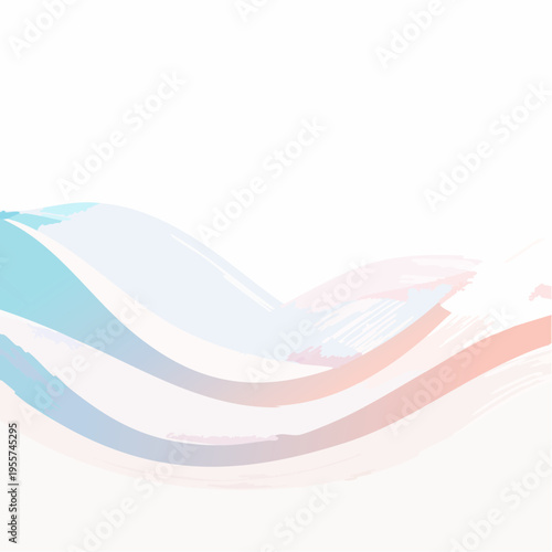 Abstrakter Hintergrund mit weichen Wellenlinien