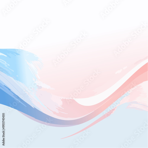 Abstrakter Hintergrund mit weichen Wellenlinien