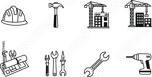 A set of icons related to search and filtering