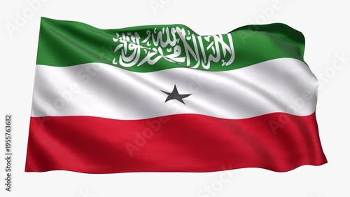 Somaliland_Realistic_Flag_animated_Seamless_Loop