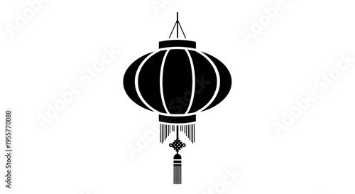 Lantern Black Hanging Decoration 60 70 Characters Approx