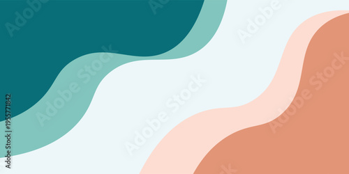 Modern colorful abstract background with dynamic wavy shapes, it can be used for advertising, marketing, presentation, business, wallpaper, vector, illustration