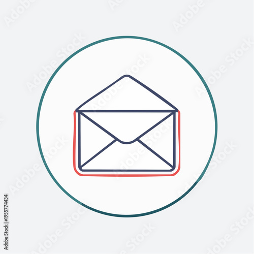 E-Mail Icon minimalistisch