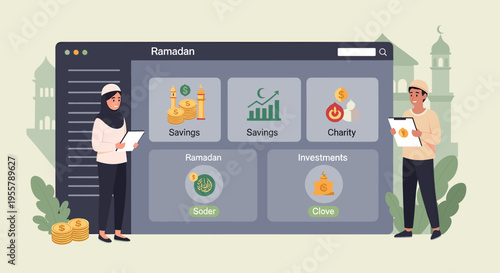 This illustration conveys a sense of financial growth and stability. Ideal for articles, websites, or marketing materials related to investments, savi