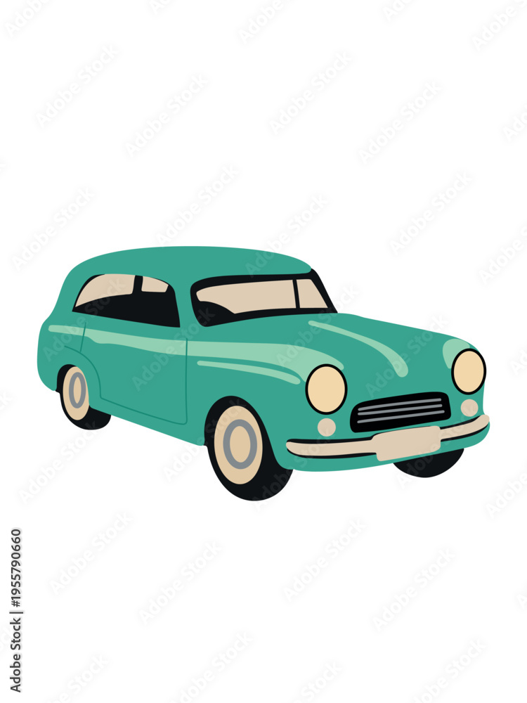 Fototapeta premium vintage retro car vector illustration design