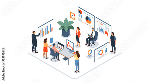 A cheerful woman works remotely on her laptop, exuding confidence and positivity. This image is ideal for illustrating remote work, online learning, o