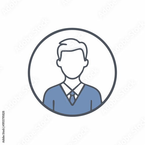 Benutzer Icon Profil minimalistisch