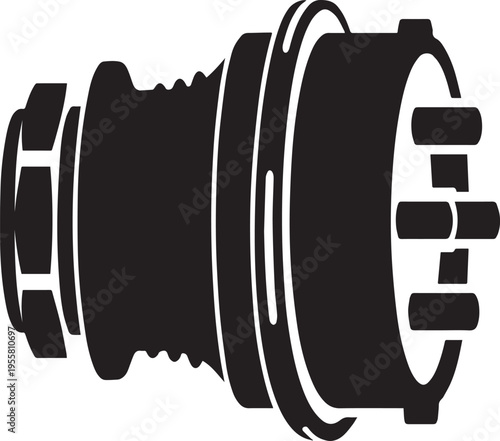 Foto Industrial Power Plug Silhouettes LOW COMPETITION