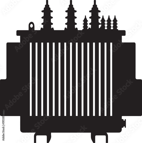 Step Down Transformer Silhouettes LOW COMPETITION