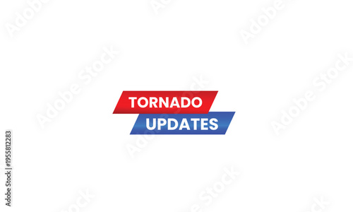Tornado updates button Realistic Tornado Illustration Vector Abstract Weather Background