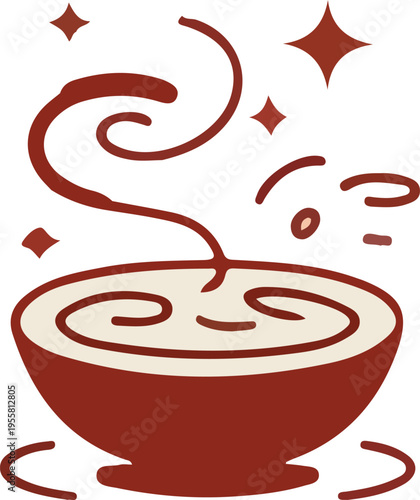 Bake with bowl Logo Sticker Design