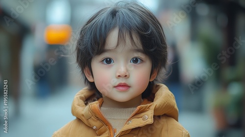 Cute Little Asian Boy Looking at Camera (Cinematic, Ultra Realistic, 8K, Warm & Inviting) --ar 16:9 --stylize 750 --v 6.1 Job ID: 87c01ebe-d38f-4875-aa61-a0a1590788d8