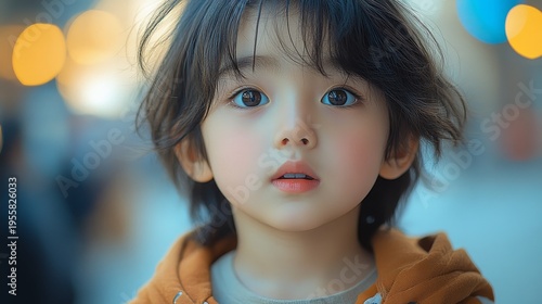 Cute Little Asian Boy Looking at Camera (Cinematic, Ultra Realistic, 8K, Warm & Inviting) --ar 16:9 --stylize 750 --v 6.1 Job ID: 72631d80-5a7a-46b6-bdf6-c0fc72a7d802