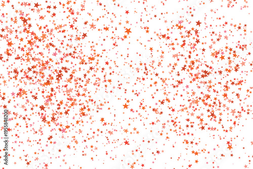 Bright Color stars confetti background. Splash effect banner. Vector abstract illustration with blurred drops of rain for wallpaper, wrapping paper, backdrop, poster, decorative designs.