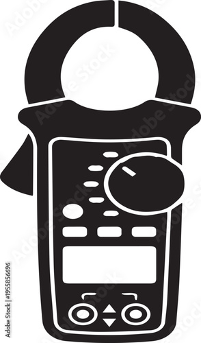 Digital Clamp Meter Silhouettes LOW COMPETITION