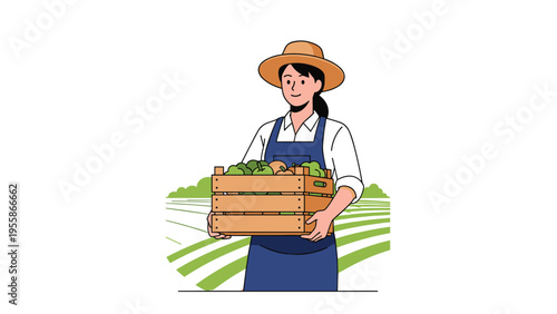 Young woman in athletic wear practices a tree yoga pose on a mat in front of a camera for an online class session.