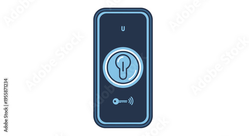 Smart home remote control device.