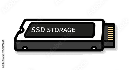 Solid State Drive Storage Device.