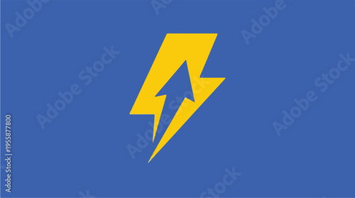 Free Download Yellow Lightning Bolt Icon Symbol. - GFXLoad