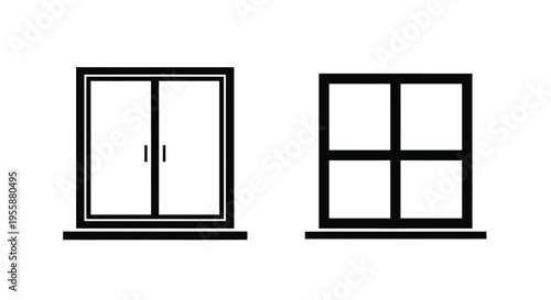 A black silhouette of a revolver pistol detailed design silhouette