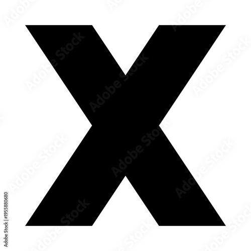 X letter symbol