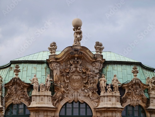 Принти на полотні Decorative historic building