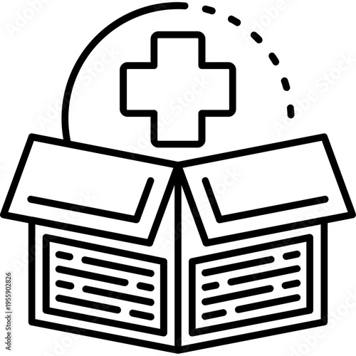 Add Product Outline Icon