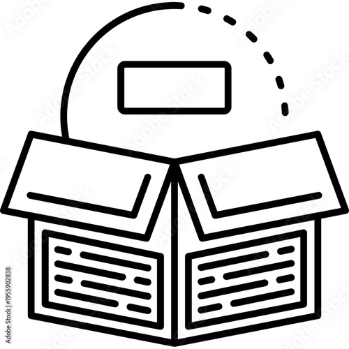 Delete Product Outline Icon