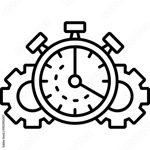 Productivity Tools Outline Icon