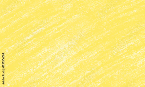 抽象的な淡いパステルイエローのクレヨン風テクスチャ背景