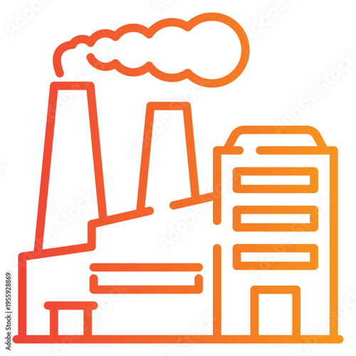 Industry Gradient Icon