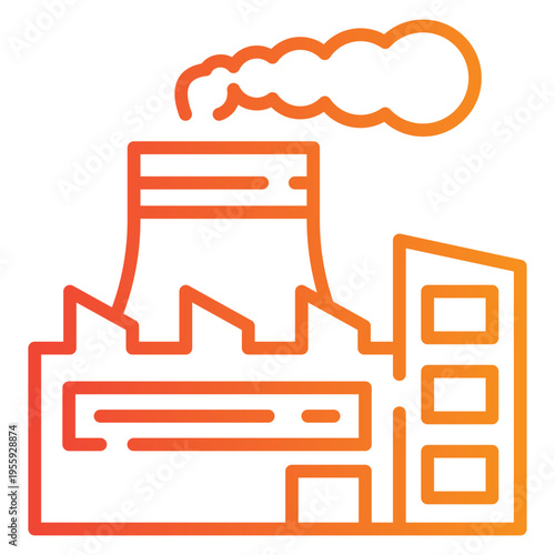 Industry Gradient Icon