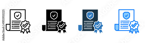 Insurance Assurance icon multiple style 