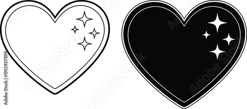 Light Bulb Icon Set with Sparkling Stars Representing Creative Ideas Innovation Inspiration Brainstorming Success New Solutions Intelligence Energy and Bright Thoughts