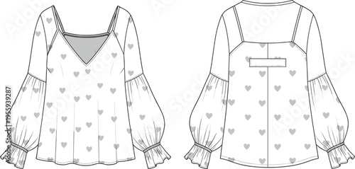 Women’s sleeveless midi dress with flattering side cut-out details and a classic round neckline, cad drawing flat vector illustration design