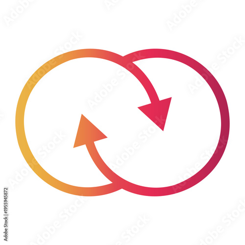 synergy Line Gradient Icon