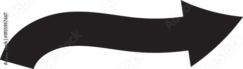 Hand Drawn Upward Trend Arrow