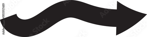 Hand Drawn Upward Trend Arrow