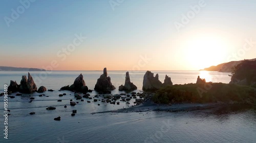 橋杭岩（和歌山県串本町）