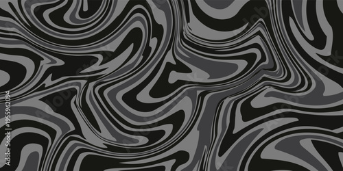Black and grey liquid marble high quality background