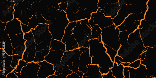 orange black brush Car sticker wrap pattern banner abstract sporty lines black orange color combination grunge brush modern pattern racing motorsport design.vector illustration. eps 10