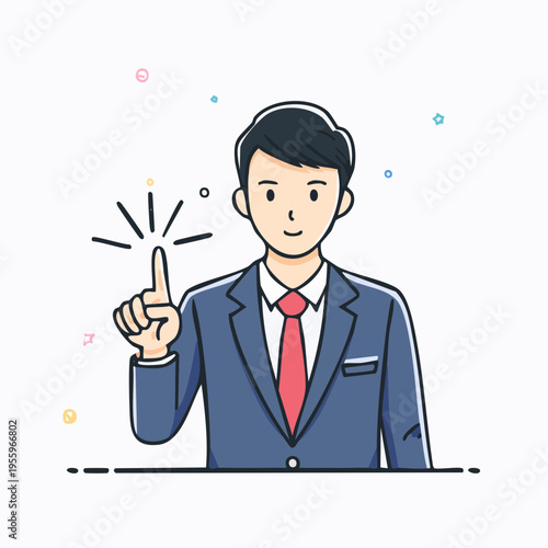 指を差されて責められるビジネスパーソンのアイコン 責任追及やパワハラ