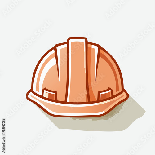 建設用の安全ヘルメットアイコン 工事現場の安全第一