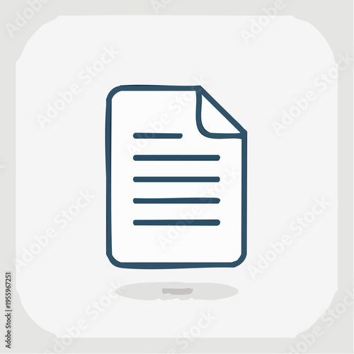 書類ファイルのアイコン ペーパーレス化とデータ管理