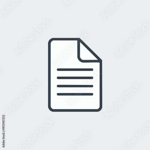 書類ファイルのアイコン ペーパーレス化とデータ管理