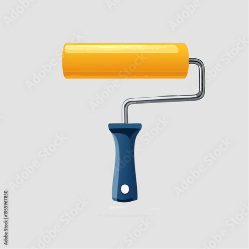 ペイントローラーのアイコン 建築塗装やリフォーム・DIY