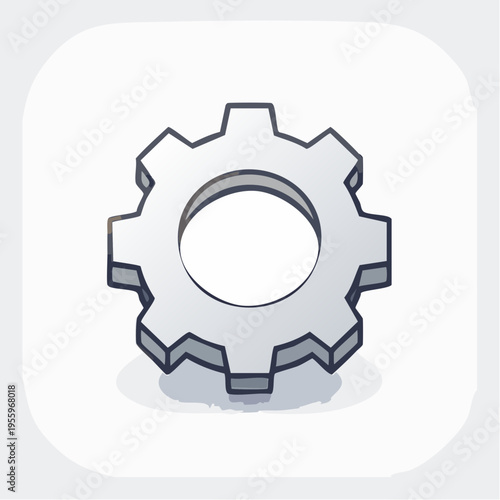 設定用の歯車アイコン システム環境設定やカスタマイズ