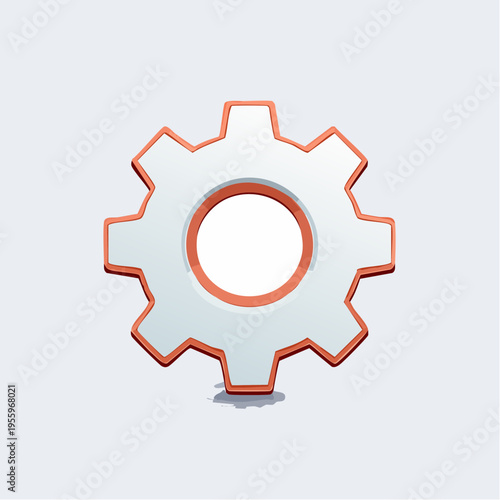 設定用の歯車アイコン システム環境設定やカスタマイズ