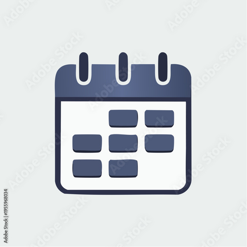 カレンダーのアイコン スケジュール管理と納期設定